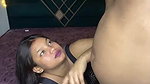 Young Couple giving blowjob and Boob Fuck