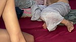 Cute girl dress removing and blowjob to bf