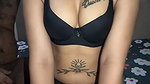 Hot girl removing Bra and Panty and Teasing