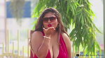 Megha Das Ghosh Showing Armpits, Deep Cleavage & Sexy Thighs in Hot Western Dress Photoshoot