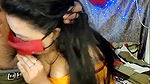 Aunty giving Blowjob and Kissing