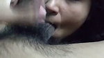 Desi bengali college girl rim job and blowjob