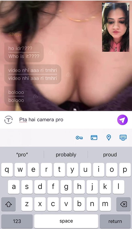 Sexy girl chamet