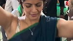 Actress Varalaxmi sexy armpits hips showing at public hot dance