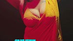 Bong BBW Oasi Das Orange Saree Strip