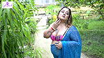 Booby ria bhabhi huge cleavage hot navel and armpit show photoshoot