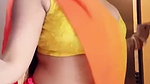 FIREY HOT BHABHI SHAKING HER BUSTY FIGURE IN SAREE UUFFF