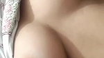 Hot cute girl show her boobs
