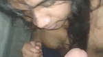 Indian girlfriend blowjob with lover