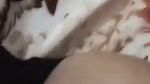 Newly married wife fingering pussy with lover on video call