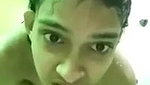 Indian couple video call enjoying