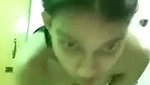 Indian couple video call enjoying