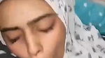 Hijabi girl sucking and cum on her face