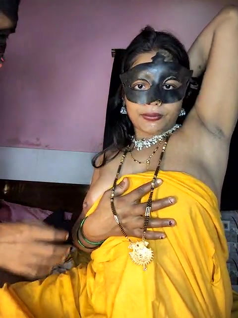 Desi Wife giving Blowjob