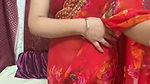 Beautiful Girl in Saree Boobs Show and Pussy Fingering
