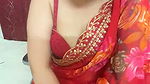 Beautiful Girl in Saree Boobs Show and Pussy Fingering