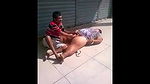 homeless sex affair in street captured
