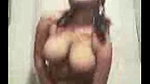 cute girl in the shower