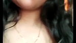 desi mallu horny girl removing her pink bra and showing boobs on video call