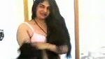 Adorable and sexy amateur Pakistani wife undresses on cam