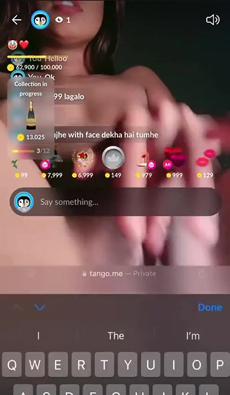 Maleficent tango fingering pussy