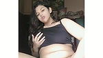 Beautiful Indian girl nude fingering her pussy