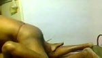 Amateur sex tape of Indian lewd couple fucking in missionary position
