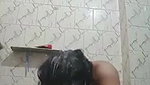 awesome desi bhabhi nude bathing selfie video