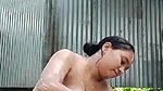 massive boobs Bengali taking outdoor bath viral MMS