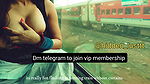 New Hiddenlust Smriti jain running train nude show