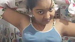 cute girl striptease in bathroom and naked show