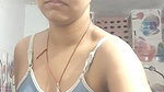cute girl striptease in bathroom and naked show