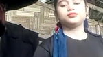 sharp boobs show cute girlfriend on video call