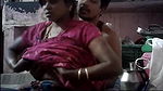super busty Telugu aunty sex at home with boobs suck