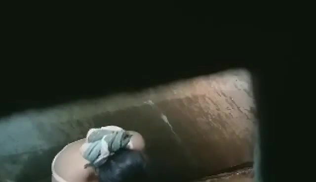 virgin sister caught bathing by bro