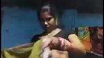 Village wife stripping clothes and naked