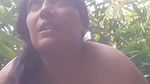 chubby tanker aunty outdoor sex MMS with neighbor
