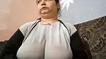 huge booby Indian aunty sex mood viral boob play