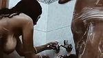 Indian couple nude bath and viral sex in bathroom