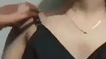 beautiful girlfriend small boobs show on cam