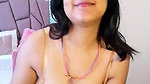 Sexy Girl in Bra & Panty Teasing on Live ~ with Face