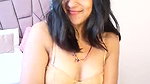 Sexy Girl in Bra & Panty Teasing on Live ~ with Face