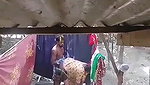 Cheater mature village bhabhi Fucking by devar in bathroom, when someone calling her from outside