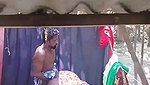 Cheater mature village bhabhi Fucking by devar in bathroom, when someone calling her from outside