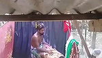 Cheater mature village bhabhi Fucking by devar in bathroom, when someone calling her from outside