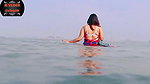 Desi Bhabhi Bathing In The River Village bhabhi vlogs hot girls Desi video 2022