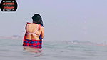 Desi Bhabhi Bathing In The River Village bhabhi vlogs hot girls Desi video 2022