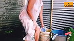 Desi Style Bathing Vlog -Part 1 Transparent Nighty Bathing VideoBathing Vlog
