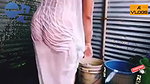 Desi Style Bathing Vlog -Part 1 Transparent Nighty Bathing VideoBathing Vlog