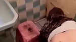 Desi Muslim girl fuck ex bf in collage toilet